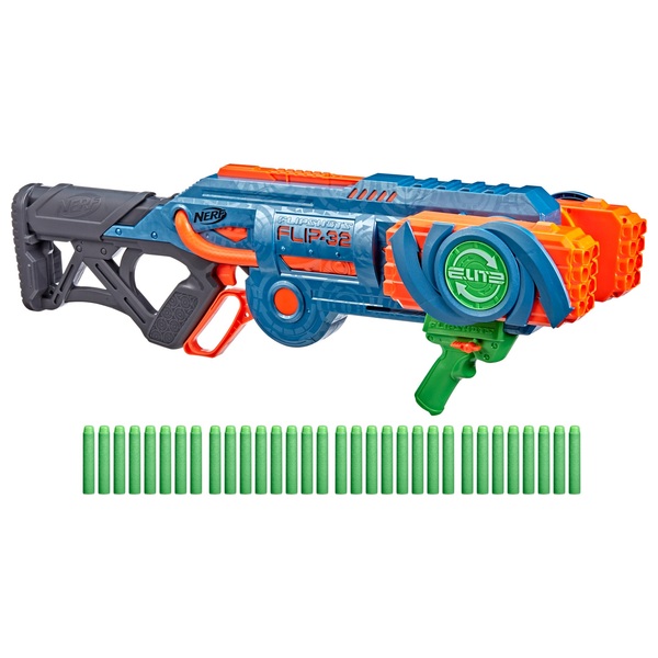 NERF Elite 2.0 Flipshots Flip-32 Blaster | Smyths Toys Ireland