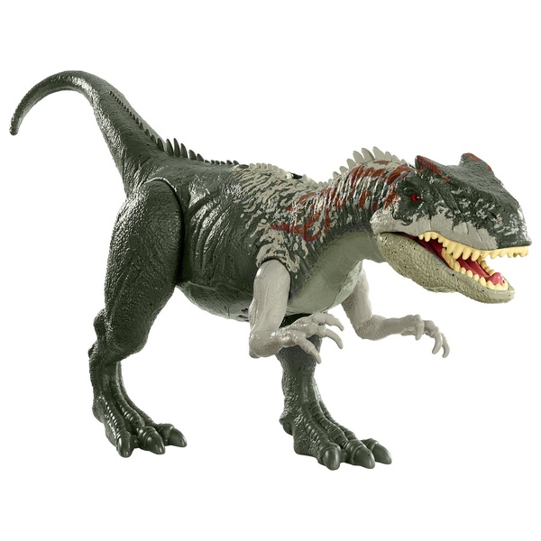 Jurassic World Roar Attack Allosaurus Dinosaur Figure | Smyths Toys UK