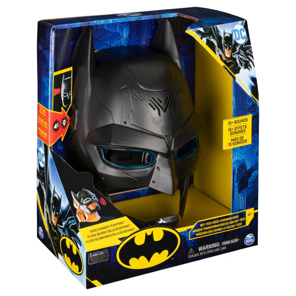 Batman DC Bat-Tech Voice-Changing Mask with Over 15 Sounds | Smyths Toys UK