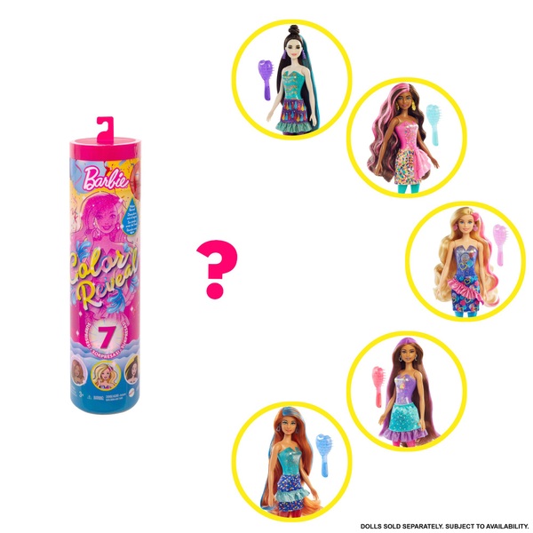 Barbie Colour Reveal Series 8 Confetti Party Dolls Assortment | Smyths ...