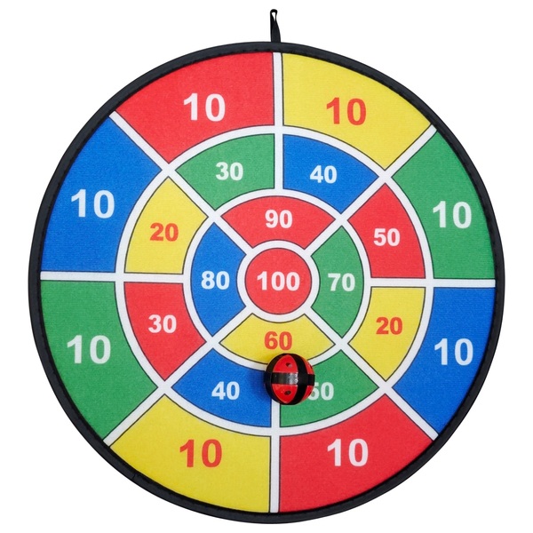 Velcro Fabric Safety Dartboard Set Smyths Toys UK