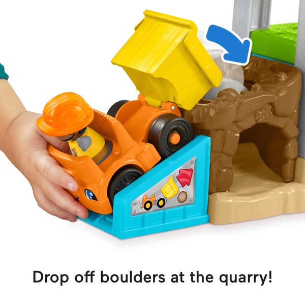 FisherPrice Little People Load Up ‘n Learn Construction Site Playset