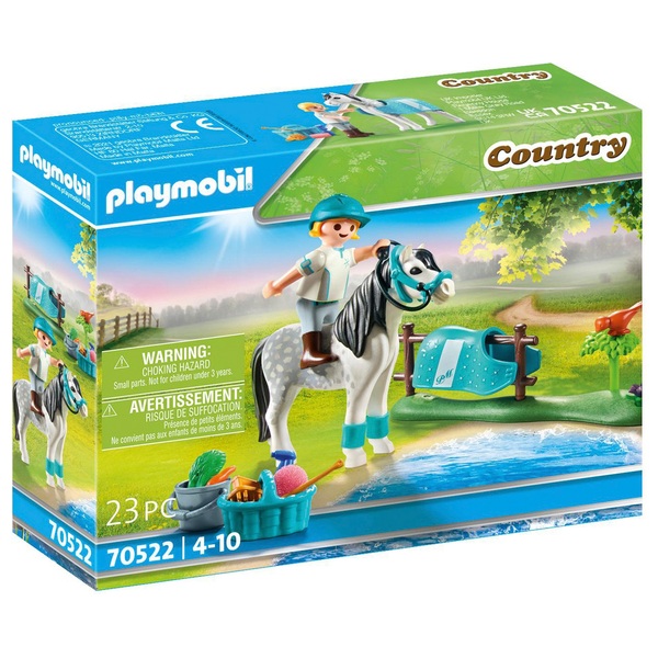 Playmobil - Country 70522 Cavalière avec Poney Gris
