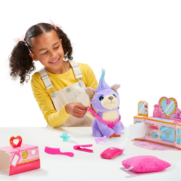 little live pets scruff a luv purple