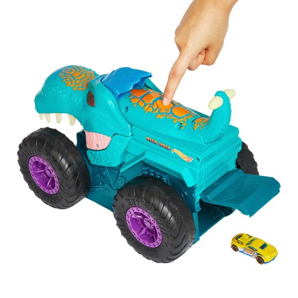 Hot Wheels Monster Trucks Car Chompin' Mega Wrex Smyths Toys UK