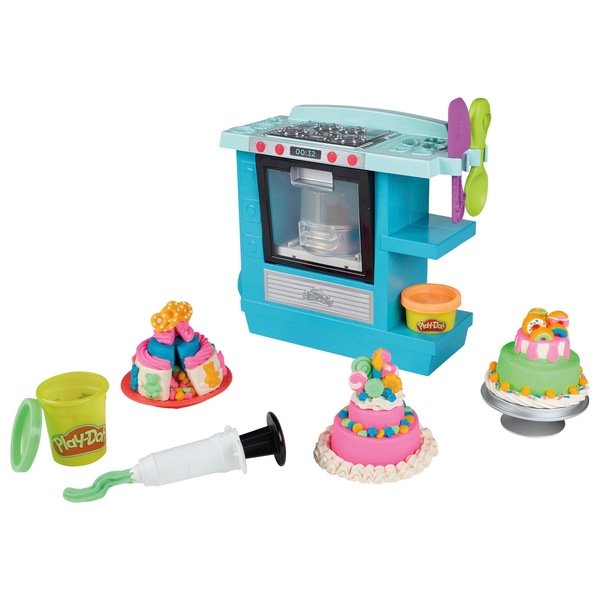 Play Doh Kitchen Creations Rising Cake Oven Bakery Playset Smyths   198891 5 