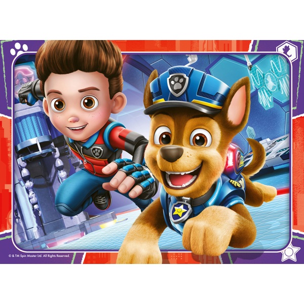 Ravensburger Paw Patrol The Movie 4 in a Box (12, 16, 20, 24 piece ...