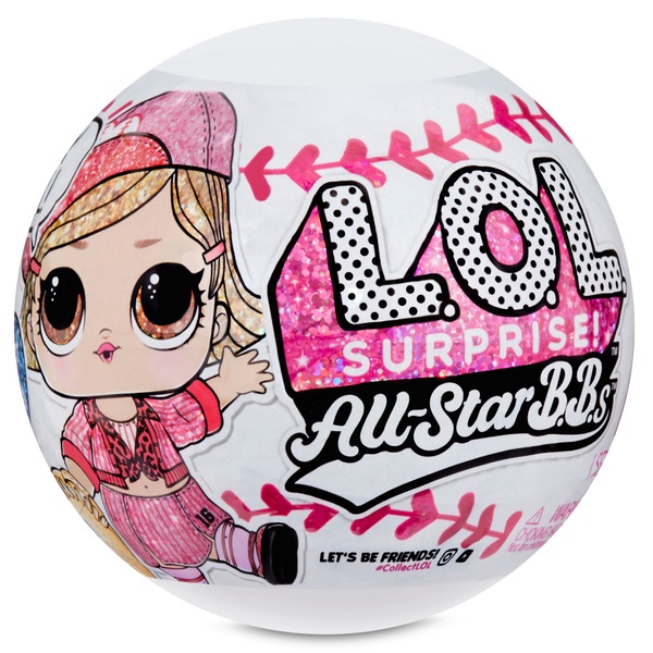 L.O.L. Surprise! All Star Sports Collection With 12 Sparkly Baseball ...