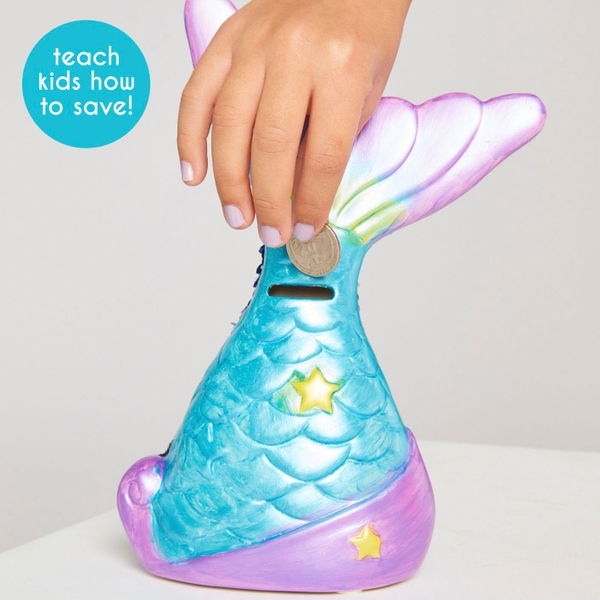 Just My Style Paint Your Own Mermaid Bank Smyths Toys Ireland