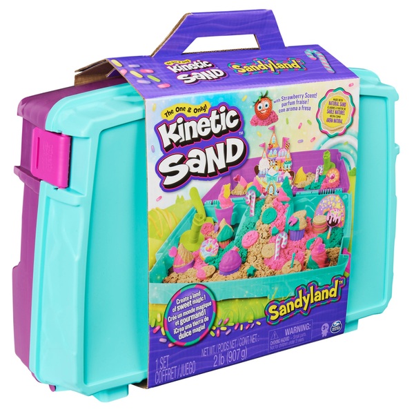 Kinetic Sand, Sandisfying Set with 2lbs of Sand and 10 Tools, Play Sand  Sensory Toys, Christmas Gifts for Kids Ages 3 and up – Shop Spin Master