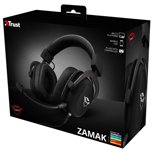 Trust Zamak Premium Multiplatform Gaming Headset Smyths Toys UK