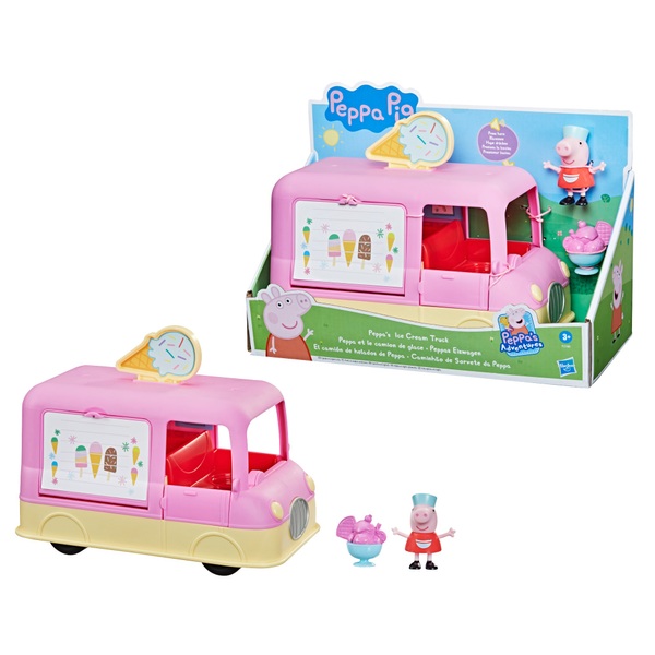 Peppa Pig Adventures Ice Cream Van Smyths Toys UK