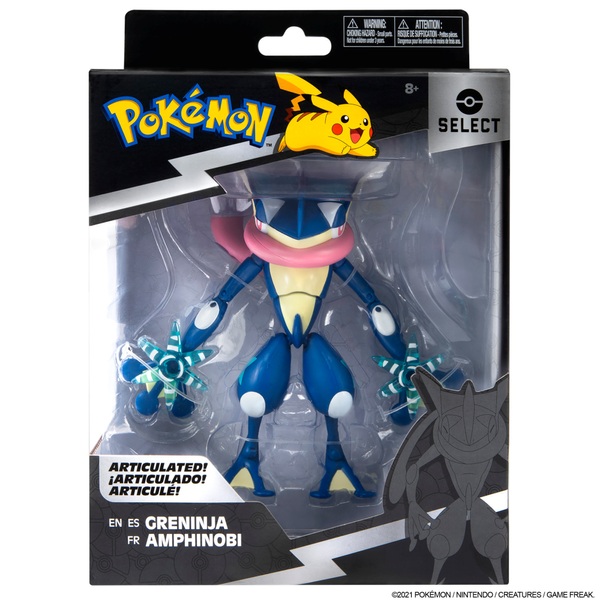 Pok mon Select 15cm Articulated Figure Greninja Smyths Toys UK