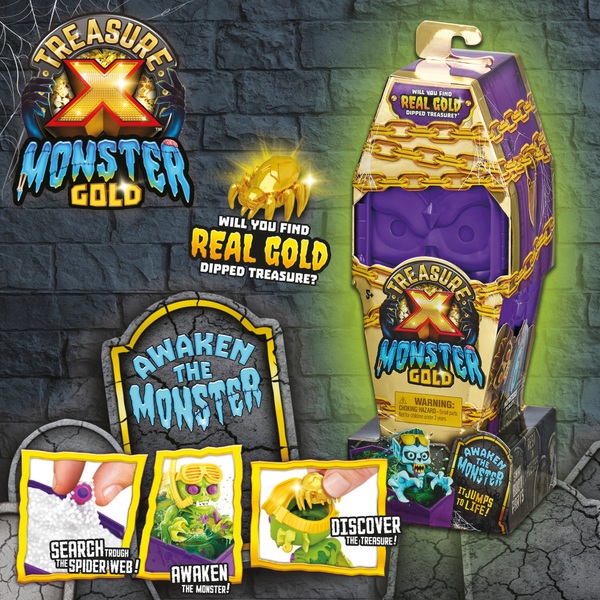 paper monsters gold button