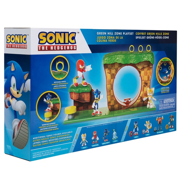 Sonic - Green Hill Zone Playset | Smyths Toys UK