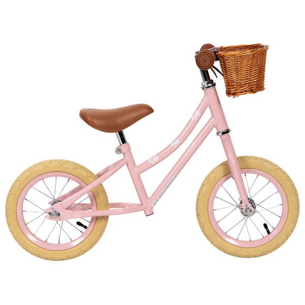 12 Inch Funbee Balance Bike with Basket Smyths Toys UK