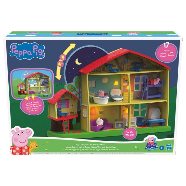 Peppa Pig Adventures Playtime to Bedtime House Toy Smyths Toys UK
