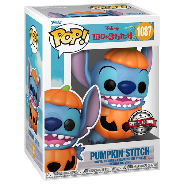 POP! Vinyl: Disney Lilo & Stitch - Pumpkin Stitch | Smyths Toys UK