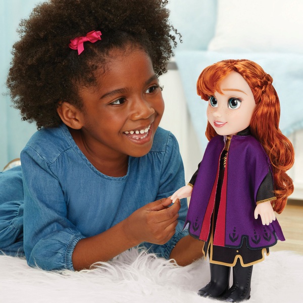 Disney Frozen 2 38cm Anna Adventure Toddler Doll | Smyths Toys UK