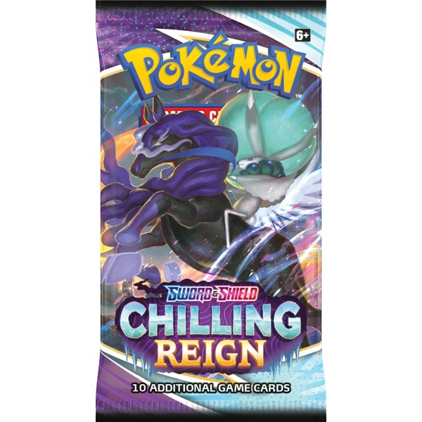 Pokemon Trading Card Game Sword Shield 6 Chilling Reign Booster Smyths Toys Uk