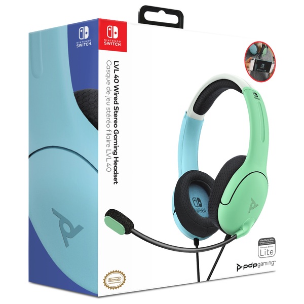 pdp gaming level 40 wired headset