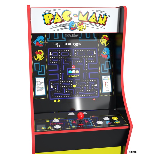 Arcade1Up Pac-Man Namco Legacy Edition Cabinet with 12 Games | Smyths ...