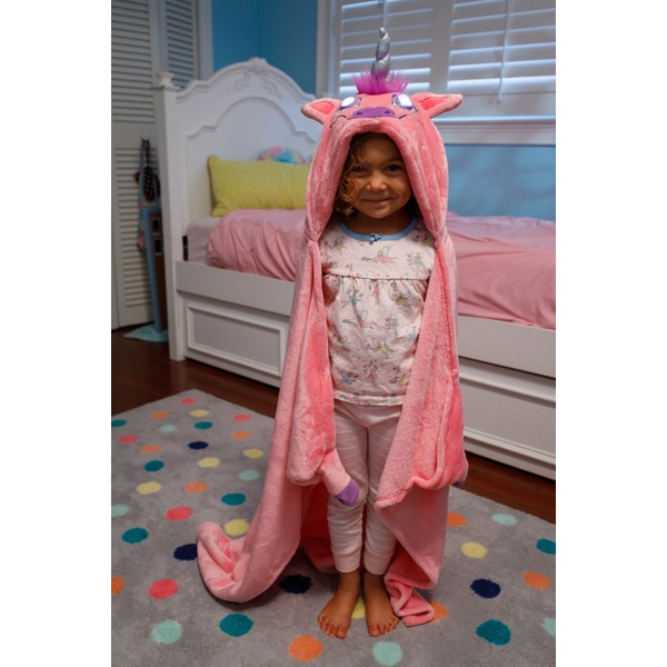 Bright Eyes Blanket with LED Light Up Eyes Unicorn Smyths Toys UK