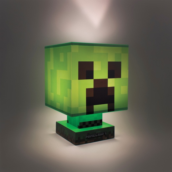 Minecraft Creeper Icon Lamp Smyths Toys UK