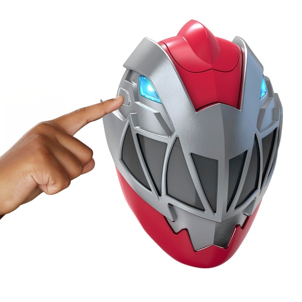 Power Rangers Dino Fury Red Ranger Electronic Mask Smyths Toys UK