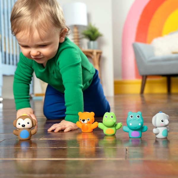 Bright Starts Poppin’ Puppets 5 Count Finger Puppets Smyths Toys Ireland