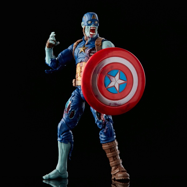 Marvel Legends Series Zombie Captain America 15cm Action Figure Toy ...