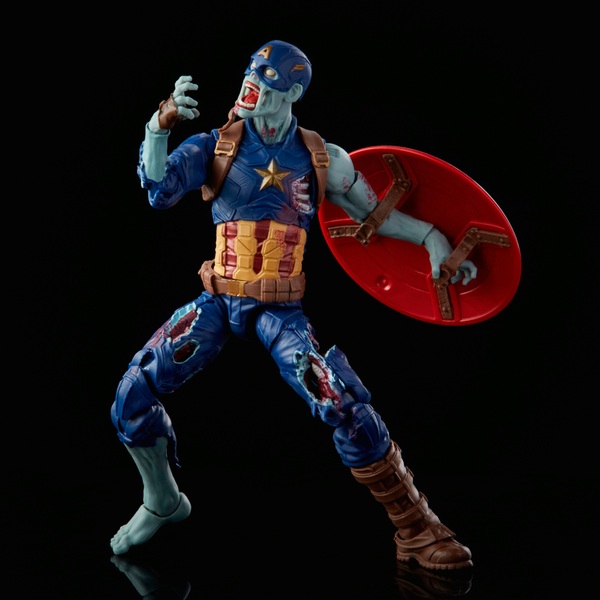 Marvel Legends Series Zombie Captain America 15cm Action Figure Toy ...