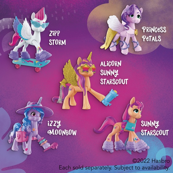 My Little Pony Crystal Adventure Sunny Starscout | Smyths Toys UK