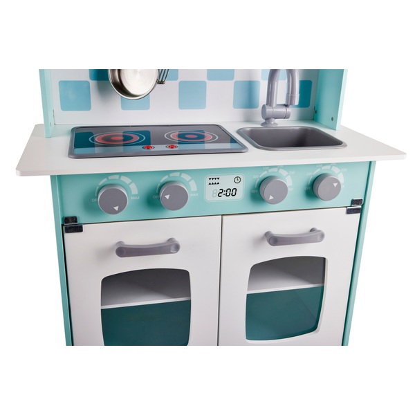 Little Chef Blue Wooden Kitchen Smyths Toys UK