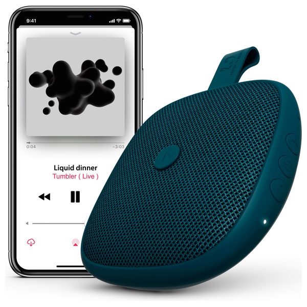 Fresh 'n Rebel Rockbox Bold XS Portable Wireless Bluetooth Speaker - Petrol Blue | Smyths Toys UK