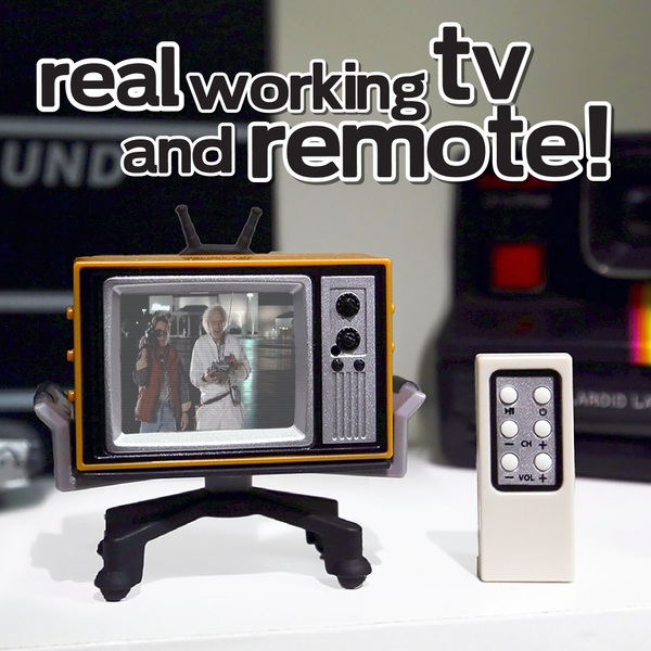 Tiny Tv Back To The Future Tiny TV Classics Back To The Future | Smyths Toys UK