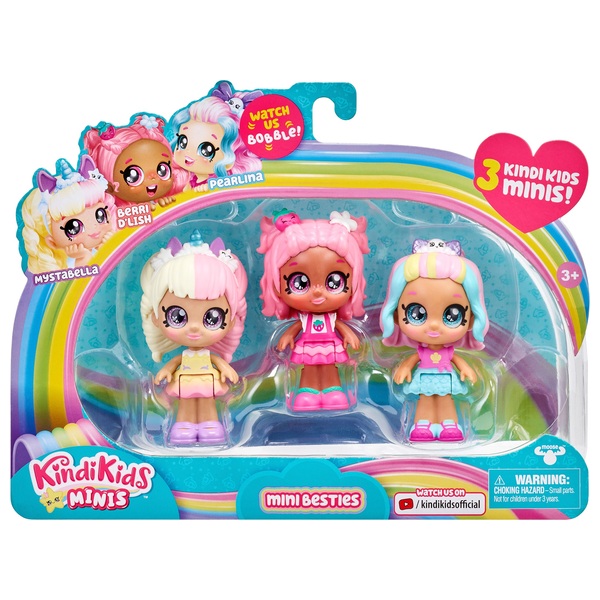 Kindi Kids Minis Rainbow Besties 3 Pack | Smyths Toys UK