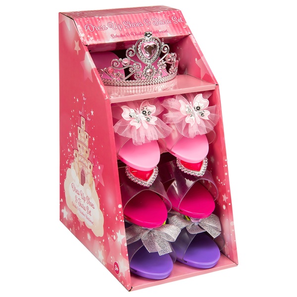 Princess Dress Up Pretend Play Shoes Set, Jewelry Boutique, Fashion  Princess Toys Accessories for Little Girls Dress Up Costumes for Play Gift  Set, for Ages 3 and up | Michaels