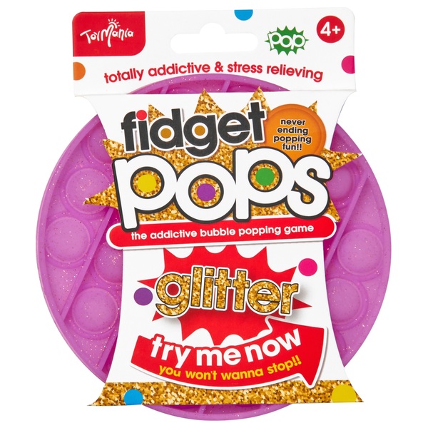 Glitter Fidget Pops Push Popper Fidget Toy Smyths Toys UK