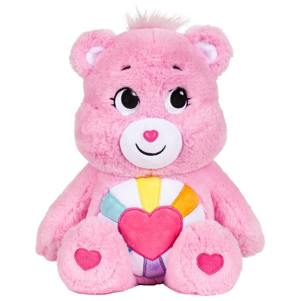 Care Bears Medium Plush Hopeful Heart Bear | Smyths Toys UK