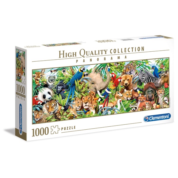 Clementoni Wildlife Panorama 1000 Piece Jigsaw Puzzle | Smyths Toys UK