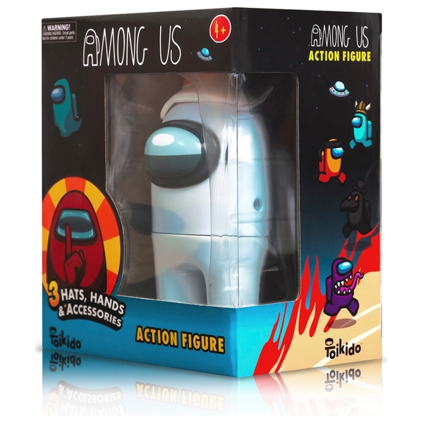 Among Us Cyan Figure | Smyths Toys Ireland