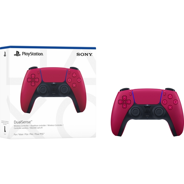 PlayStation 5 DualSense Wireless Controller Cosmic Red | Smyths Toys UK