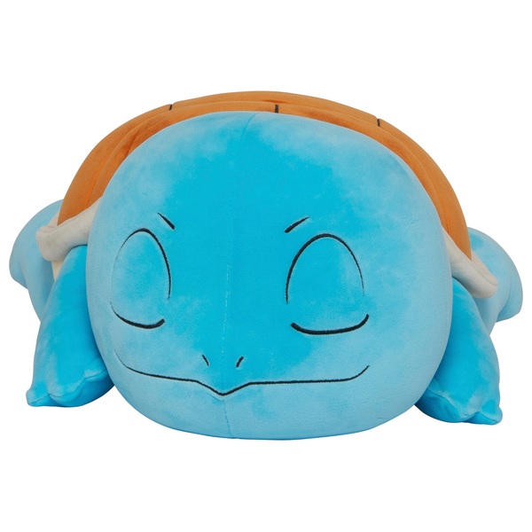 Pokémon 45cm Plush Sleeping Squirtle Soft Toy | Smyths Toys UK