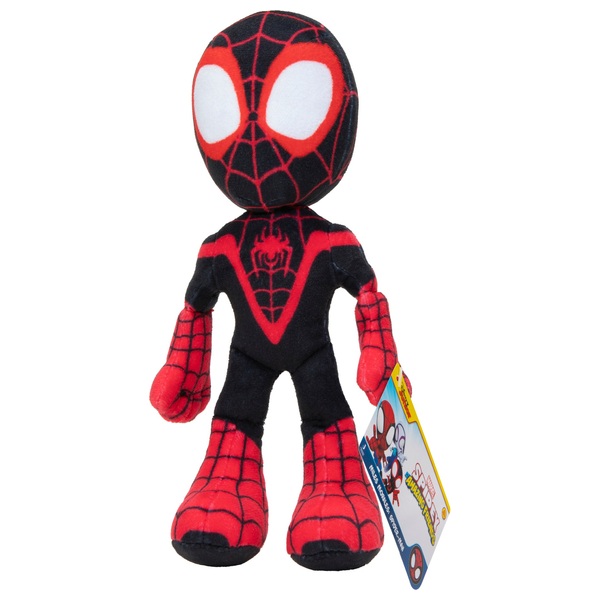 Marvel's Spidey and his Amazing Friends 20cm Plush Miles Morales ...