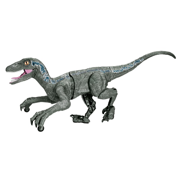 Jurassic World 1:8 Scale Remote Control Blue Velociraptor | Smyths Toys UK