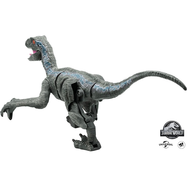 Jurassic World 18 Scale Remote Control Blue Velociraptor Smyths Toys UK