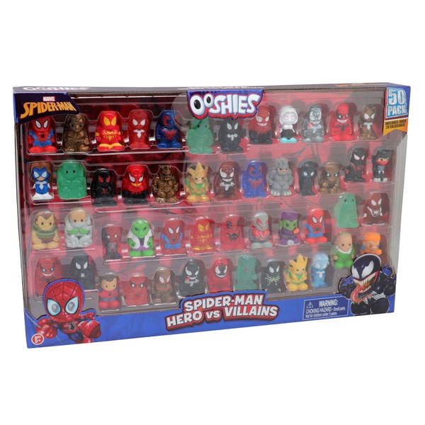 Ooshies Spider-Man Hero Vs Villains 50 Pack | Smyths Toys UK