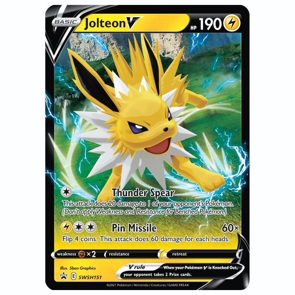 Pokemon Eevee Evolutions Card Set