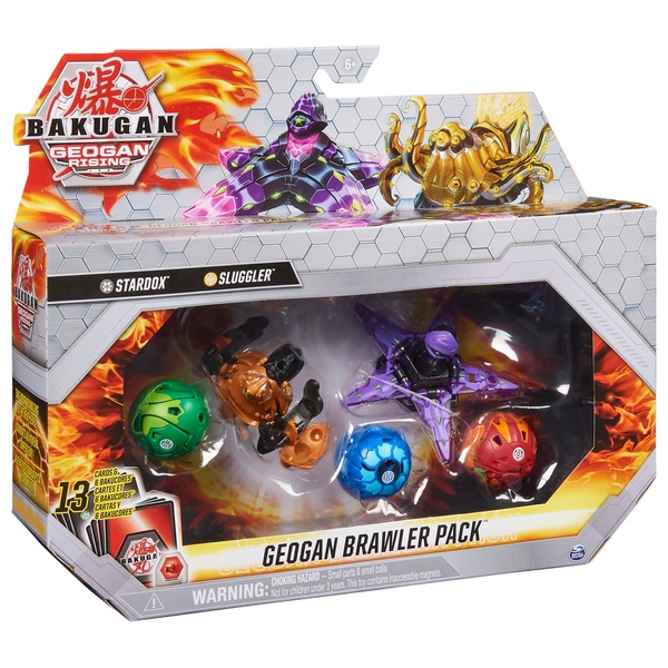 Bakugan Geogan Brawler 5 Pack Stardox and Sluggler | Smyths Toys UK